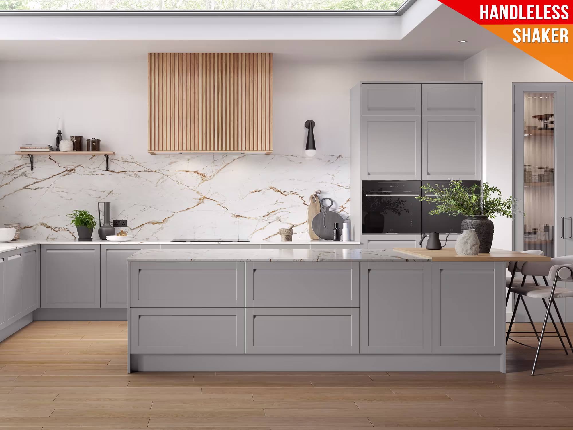 Bowland Grey Mist Kitchen