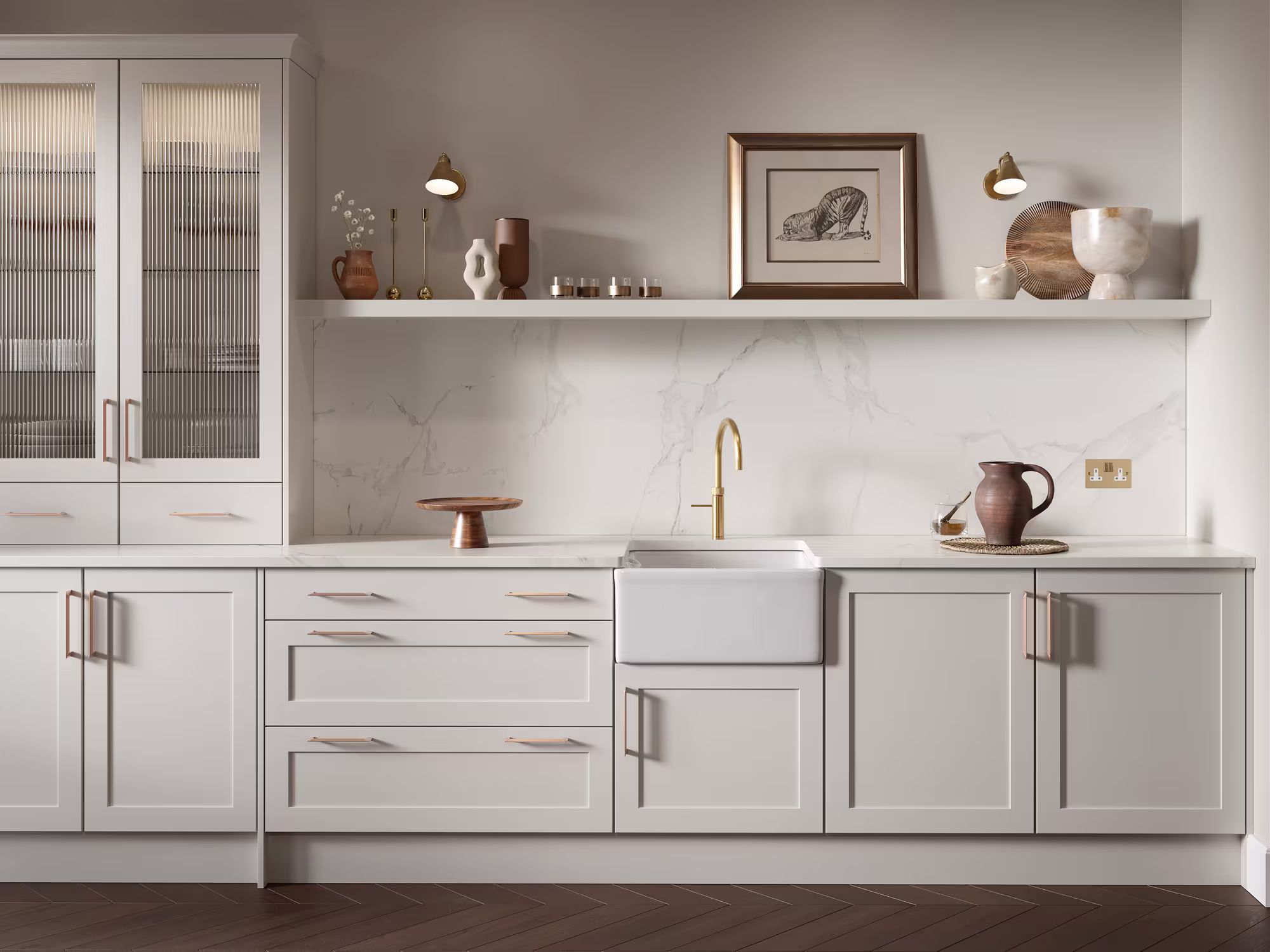 Hawkshaw Bleached Stone Kitchen